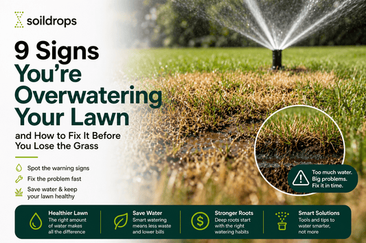 9 Signs You're Overwatering Your Lawn (And How to Fix It Before You Lose the Grass) - Soildrops
