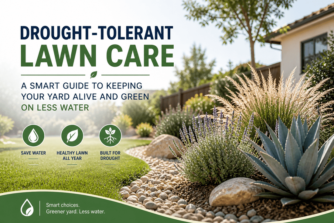 Drought-Tolerant Lawn Care: A Smart Guide to Keeping Your Yard Alive (and Green) on Less Water - Soildrops
