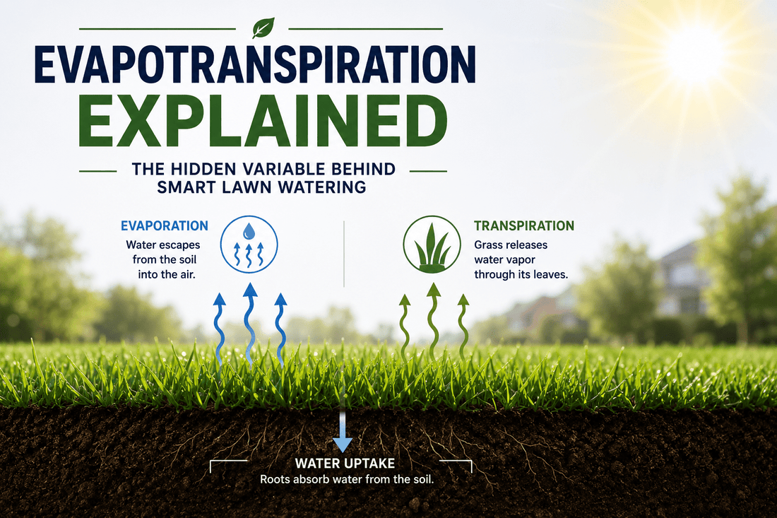Evapotranspiration Explained: The Hidden Variable Behind Smart Lawn Watering - Soildrops
