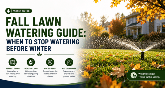 Fall Lawn Watering Guide: When to Stop Watering Before Winter - Soildrops
