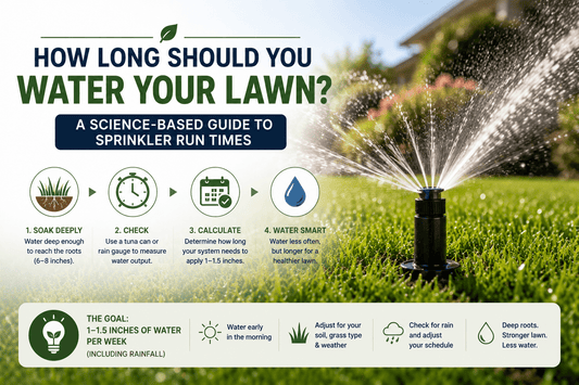 How Long Should You Water Your Lawn? A Science-Based Guide to Sprinkler Run Times - Soildrops