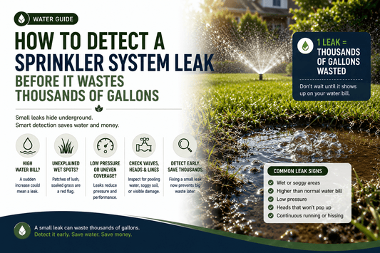 How to Detect a Sprinkler System Leak (Before It Wastes Thousands of Gallons) - Soildrops
