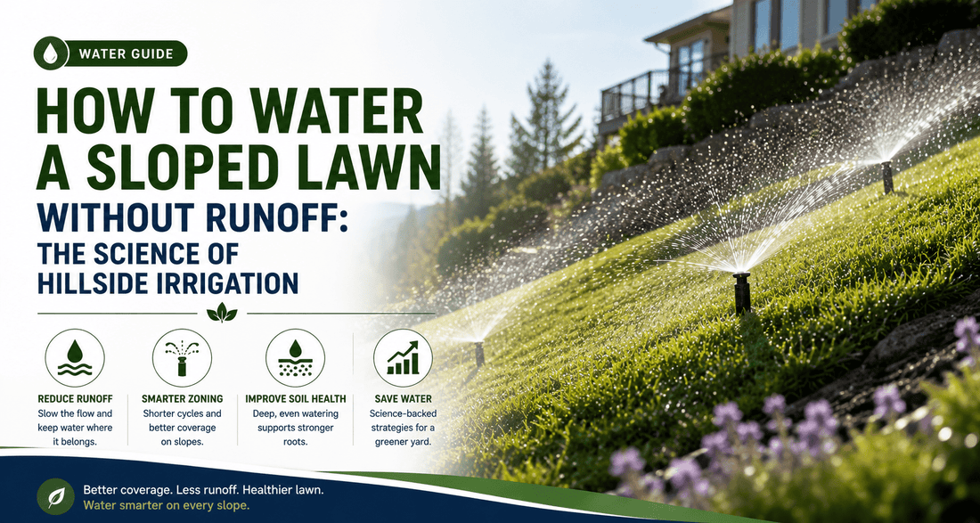 How to Water a Sloped Lawn Without Runoff (The Science of Hillside Irrigation) - Soildrops