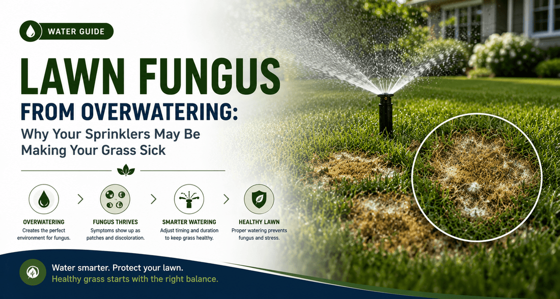Lawn Fungus From Overwatering: Why Your Sprinklers May Be Making Your Grass Sick - Soildrops