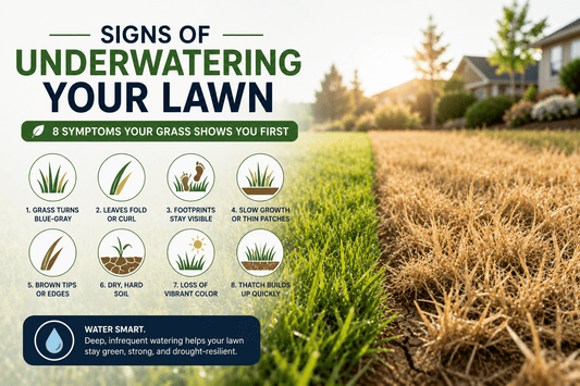 Signs of Underwatering Your Lawn: 8 Symptoms Your Grass Shows You First - Soildrops