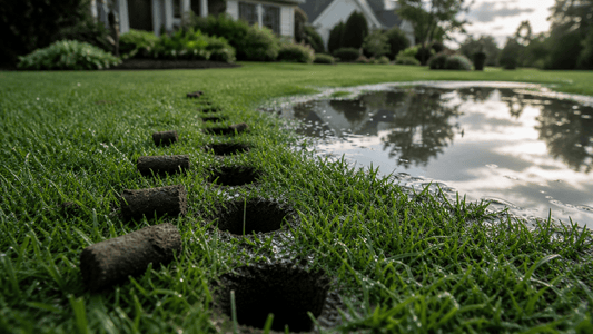 Soil Aeration and Water Absorption: Why Your Lawn Pools After Rain - Soildrops