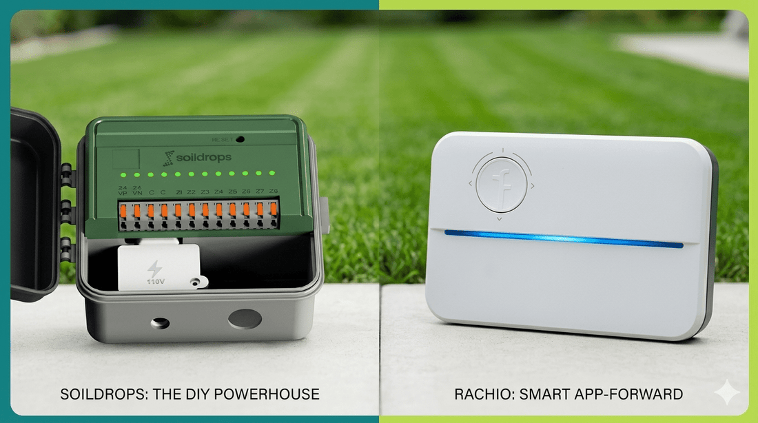 Soildrops vs Rachio: Which Smart Sprinkler Controller Is Right for You? - Soildrops