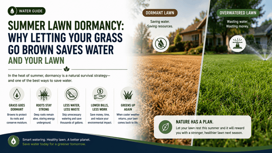Summer Lawn Dormancy: Why Letting Your Grass Go Brown Saves Water (and Your Lawn) - Soildrops
