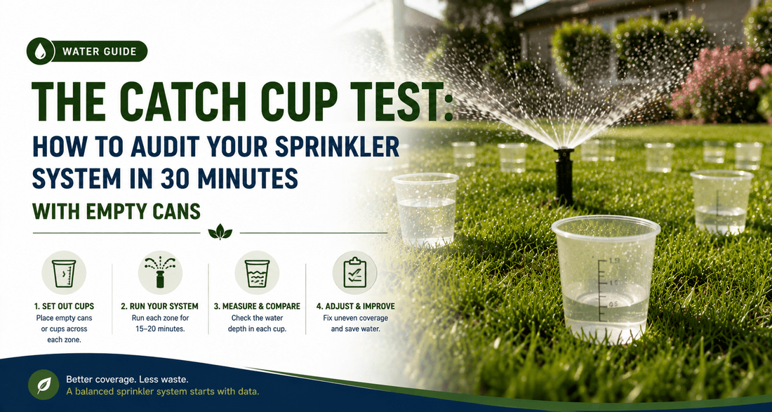 The Catch Cup Test: How to Audit Your Sprinkler System in 30 Minutes With Empty Cans - Soildrops