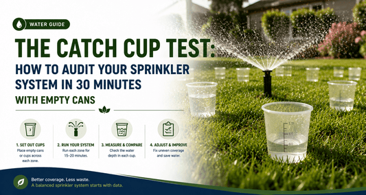 The Catch Cup Test: How to Audit Your Sprinkler System in 30 Minutes With Empty Cans - Soildrops