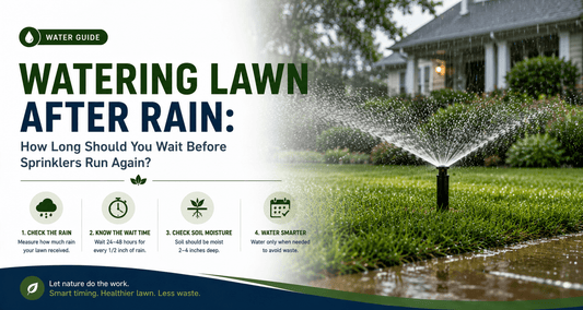 Watering Lawn After Rain: How Long Should You Wait Before Sprinklers Run Again? - Soildrops