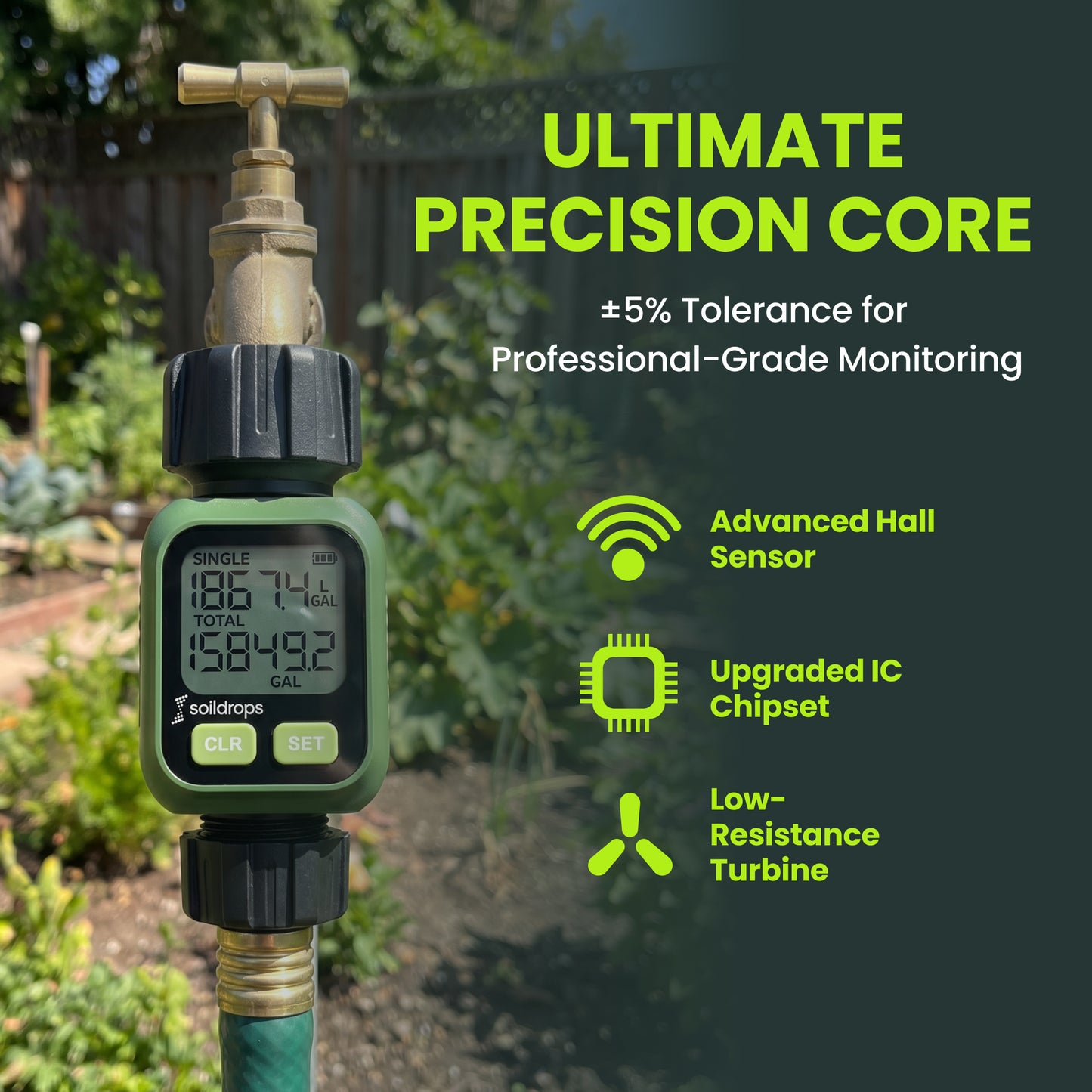 FLM-001 water flow meter product image 4