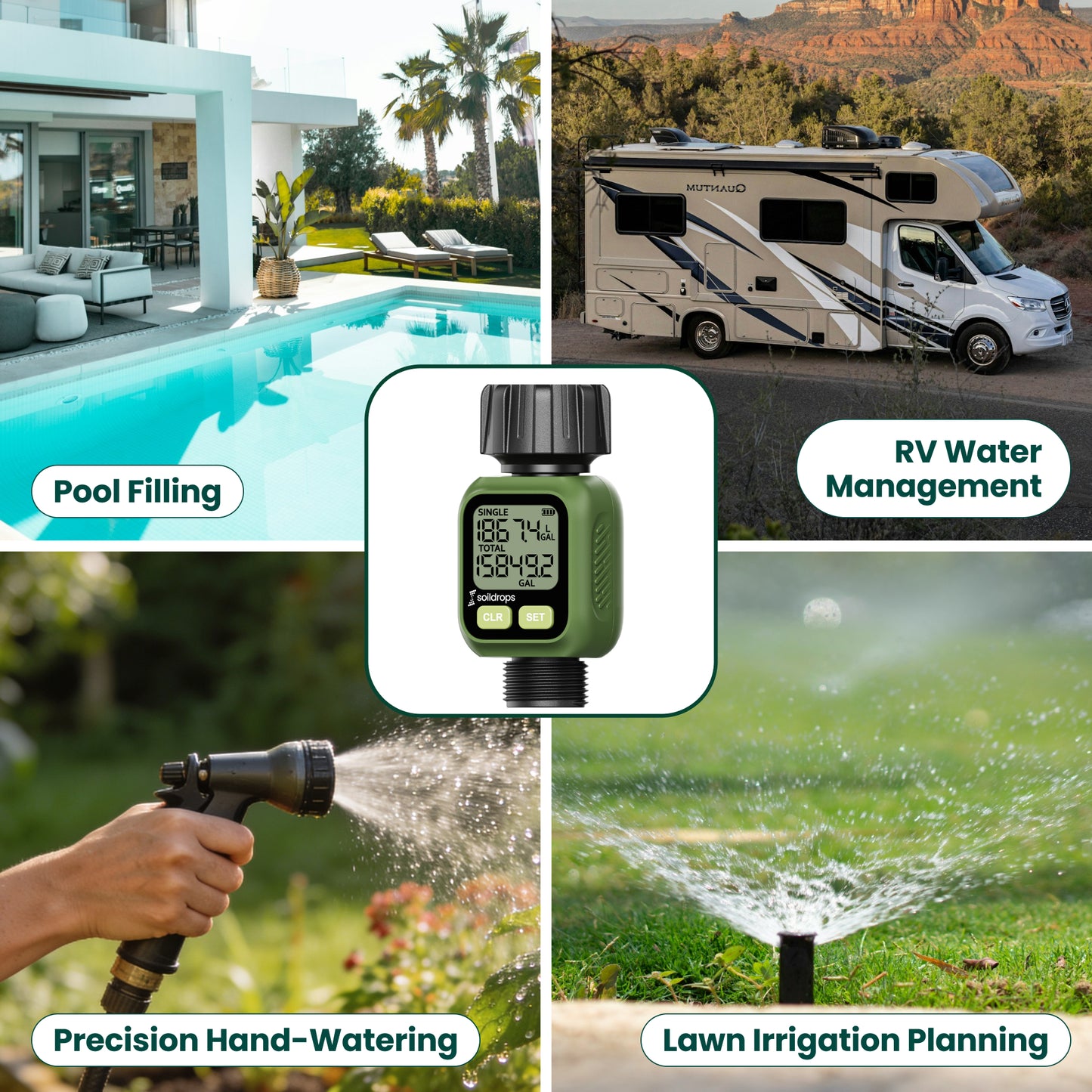 FLM-001 water flow meter product image 7