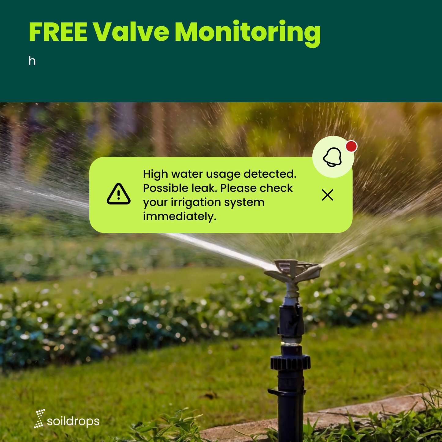 SoilDrops Smart Sprinkler Controller — 8-Zone WiFi Irrigation Controller with AI Scheduling