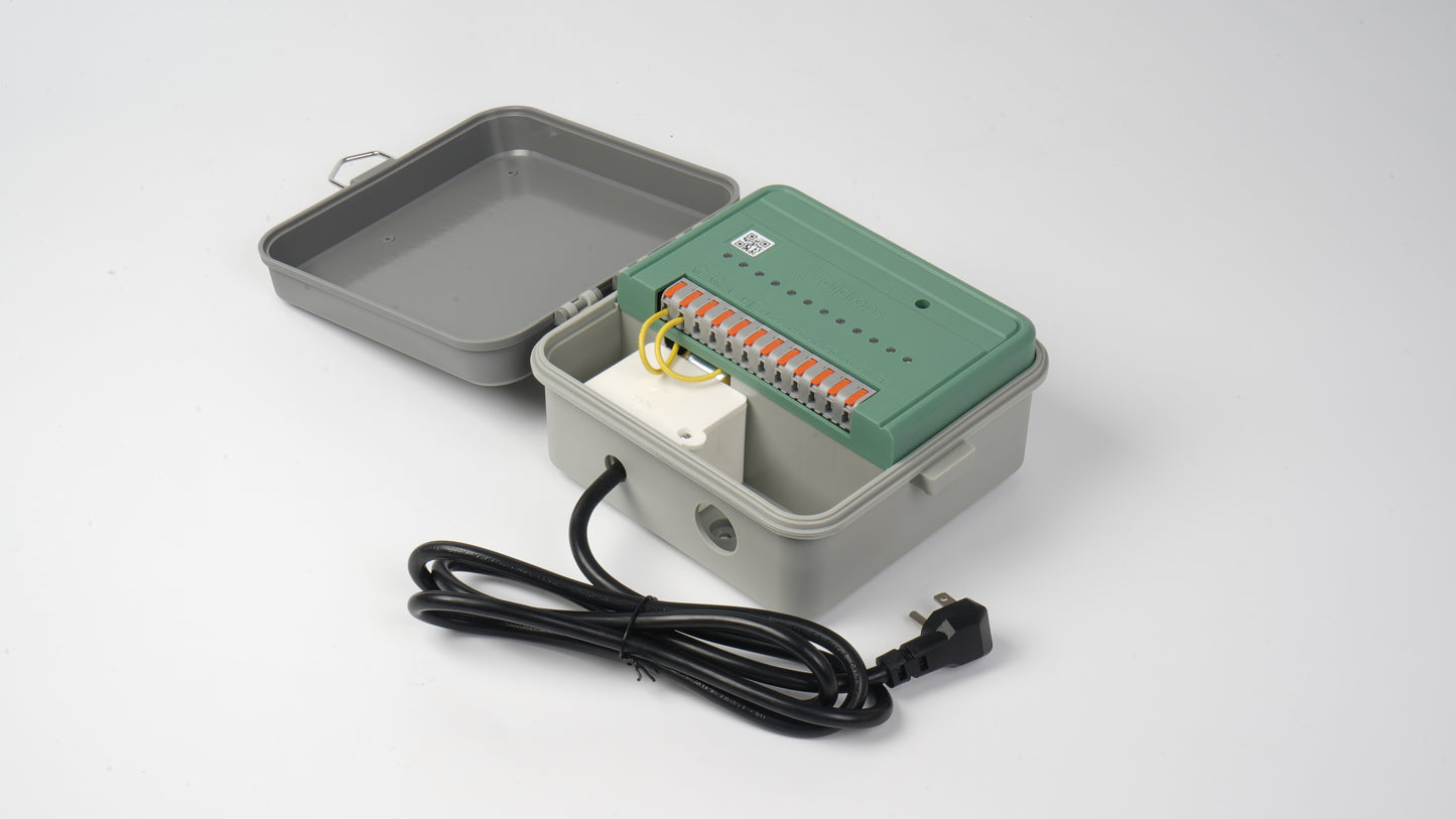 SoilDrops Smart Sprinkler Controller — 8-Zone WiFi Irrigation Controller with AI Scheduling