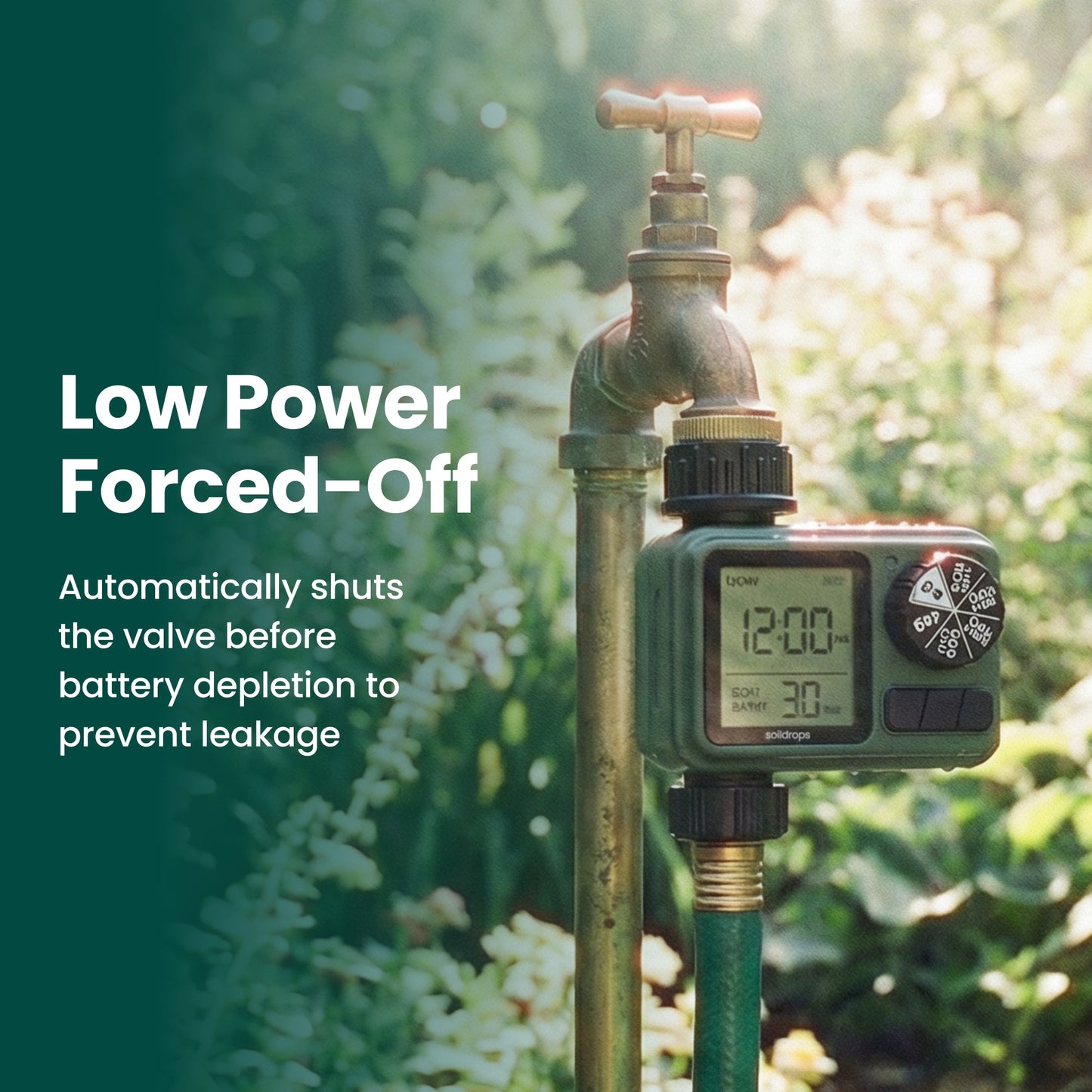 One - way Hose timer - Soildrops