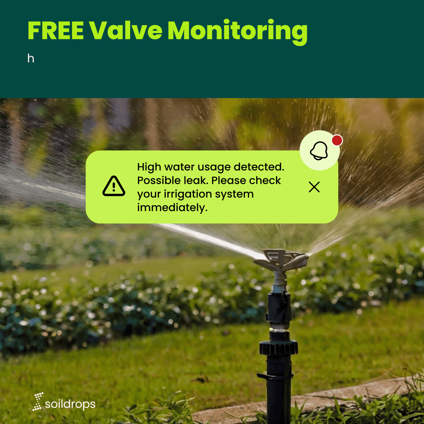 SoilDrops Smart Sprinkler Controller — 8-Zone WiFi Irrigation Controller with AI Scheduling - Soildrops